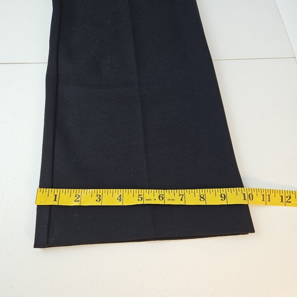 J. McLaughlin Black Wide Leg Side Zip Dress Pants 4 - Picture 12 of 13
